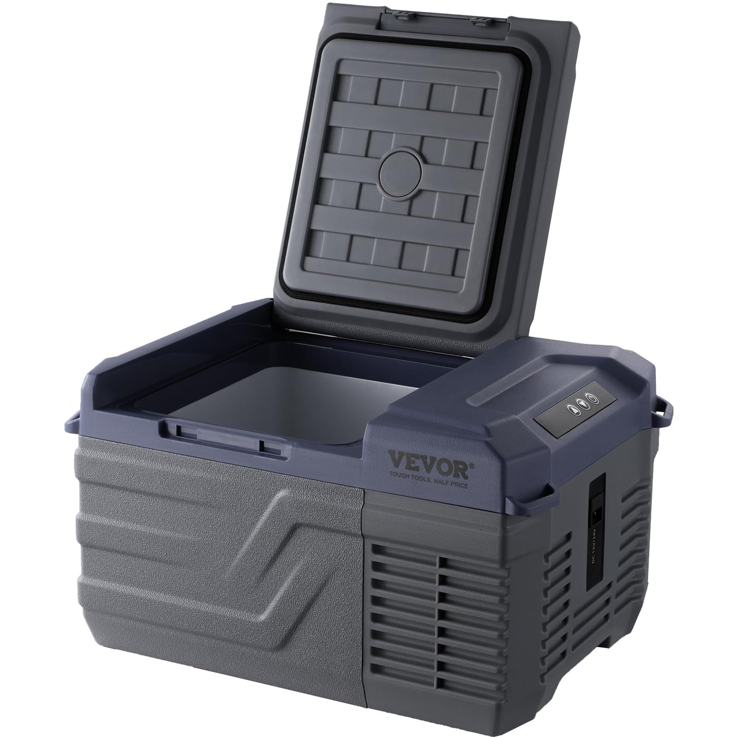 VEVOR Nevera de Compresión Portátil 30 L, 12/24 V y 100-240 V, Temperatura -20°C a 20°C