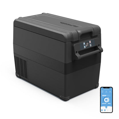 Alpicool NCF45 Nevera Portátil Eléctrica 40 L, 12/24 V y 220 V, Para Coche y Camping