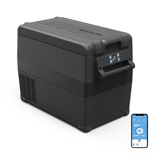 Alpicool NCF45 Nevera Portátil Eléctrica 40 L, 12/24 V y 220 V, Para Coche y Camping