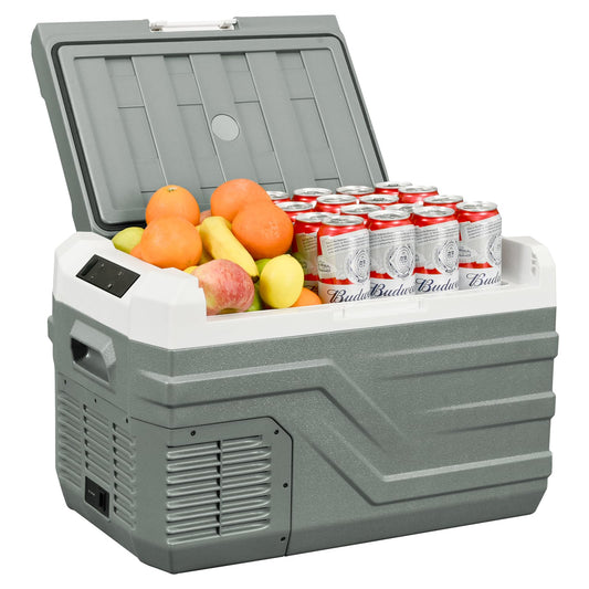 Alpicool Nevera Portátil Eléctrica 27 L, 12/24 V, Compresor -20°C a 20°C, Para Coche y Camping