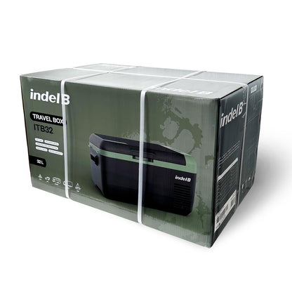 Indel B ITB32 Frigorífico Congelador Portátil 32 L, Compresor 12/24 V